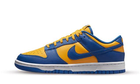 nike dunk blauw geel|nike dunk shoes.